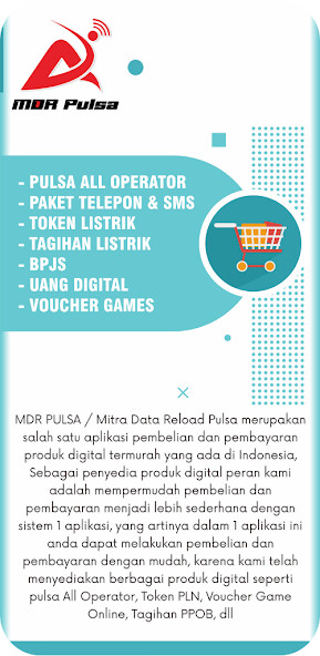 Run android online APK MDR Pulsa - Agen Pulsa Murah from MyAndroid or emulate MDR Pulsa - Agen Pulsa Murah using MyAndroid