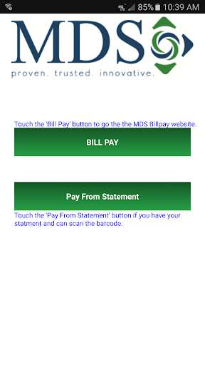 Run android online APK MDS Billpay from MyAndroid or emulate MDS Billpay using MyAndroid