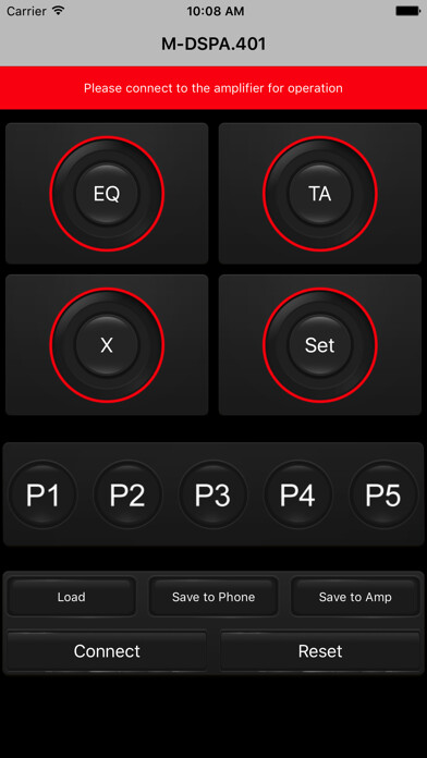 Emulate iPhone app M-DSPA.401 using MyAndroid