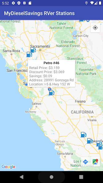 Run android online APK MDS RV Station Map from MyAndroid or emulate MDS RV Station Map using MyAndroid