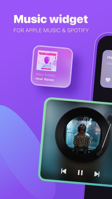 Emulate iPhone app MD Vinyl - Music widget using MyAndroid Emulate iPhone app MD Vinyl - Music widget using MyAndroid