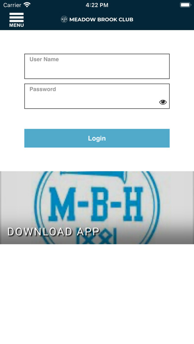Emulate iPhone app Meadow Brook Club using MyAndroid Emulate iPhone app Meadow Brook Club using MyAndroid