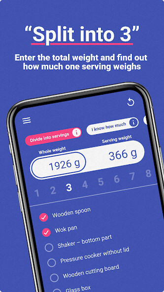 Run android online APK Meal Divider: Servings Helper from MyAndroid or emulate Meal Divider: Servings Helper using MyAndroid