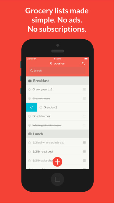 Emulate iPhone app Meal Mate: Grocery Planner using MyAndroid Emulate iPhone app Meal Mate: Grocery Planner using MyAndroid