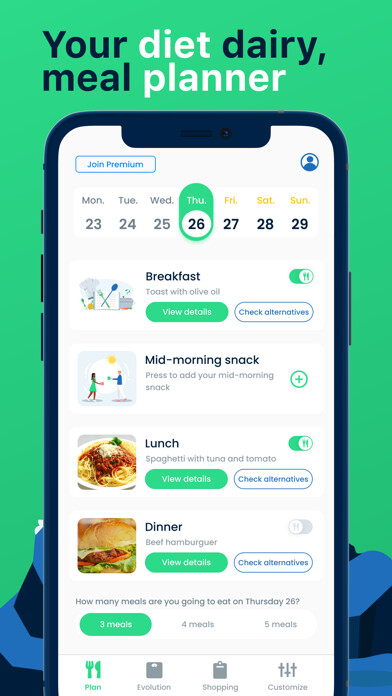 Emulate iPhone app Meal Planner, Food Diary: 4eat using MyAndroid Emulate iPhone app Meal Planner, Food Diary: 4eat using MyAndroid