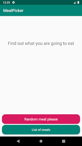 Run android online APK Meal selector from MyAndroid or emulate Meal selector using MyAndroid