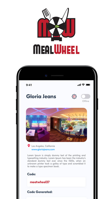 Emulate iPhone app MealWheel! using MyAndroid