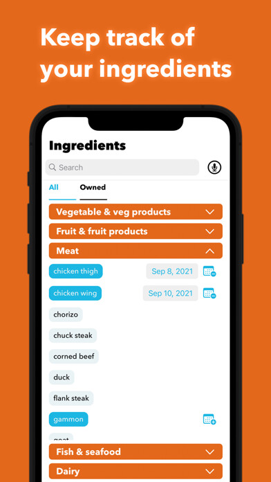 Emulate iPhone app Mealy - Recipes you can make using MyAndroid Emulate iPhone app Mealy - Recipes you can make using MyAndroid