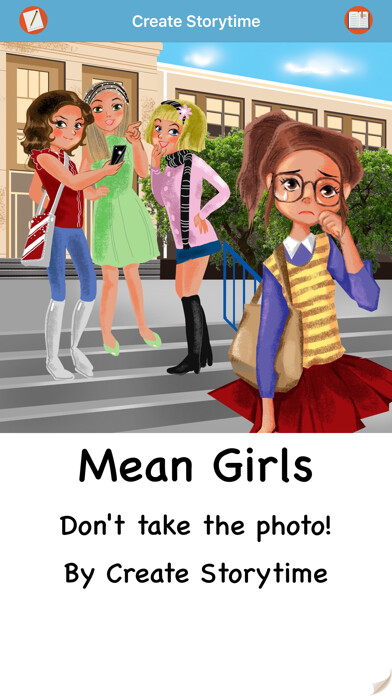 Emulate iPhone app Mean Girls - by Create Storytime using MyAndroid