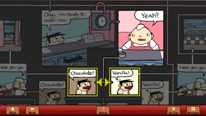 Emulate iPhone app Meanwhile: Interactive Comic using MyAndroid