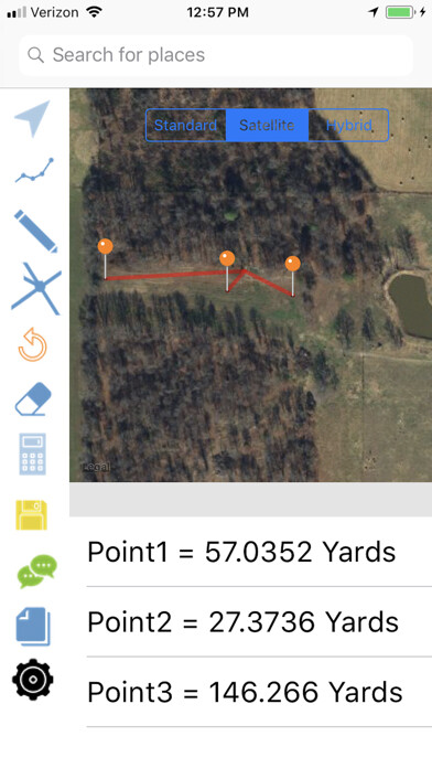Emulate iPhone app Measure a Lot using MyAndroid