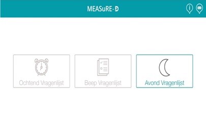 Emulate iPhone app MEASuRE-D ESM Study using MyAndroid