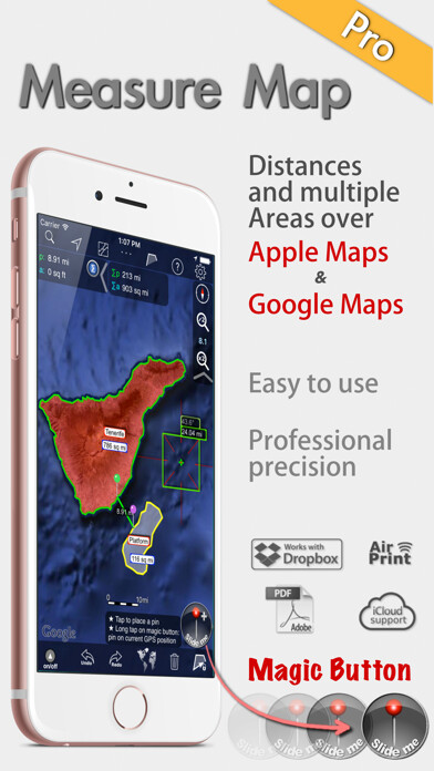 Emulate iPhone app Measure Map Pro using MyAndroid Emulate iPhone app Measure Map Pro using MyAndroid