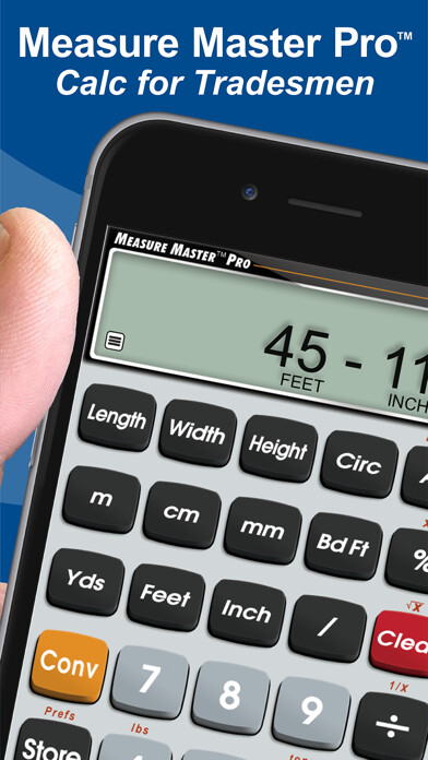 Emulate iPhone app Measure Master Pro Calculator using MyAndroid Emulate iPhone app Measure Master Pro Calculator using MyAndroid
