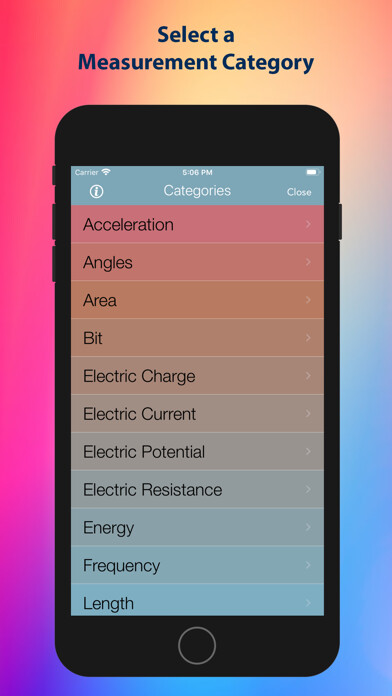 Emulate iPhone app Measurement Calc using MyAndroid Emulate iPhone app Measurement Calc using MyAndroid