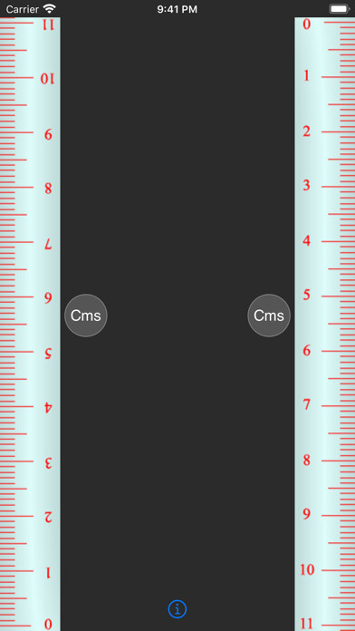 Emulate iPhone app Measure Ruler - Length Scale using MyAndroid Emulate iPhone app Measure Ruler - Length Scale using MyAndroid