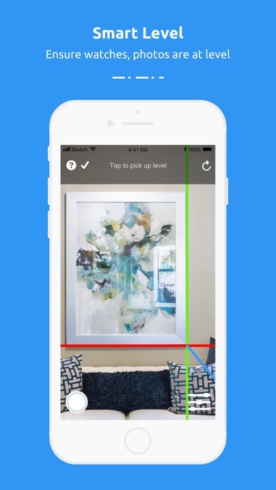 Emulate iPhone app Measuring Tape App with Camera using MyAndroid