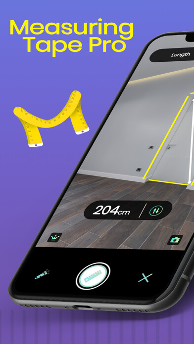Emulate iPhone app Measuring Tape Ruler Pro App using MyAndroid