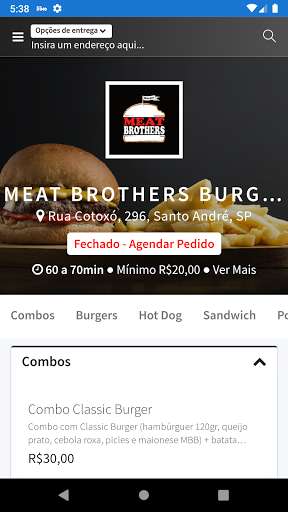 Run android online APK Meat Brothers Burger from MyAndroid or emulate Meat Brothers Burger using MyAndroid