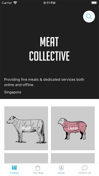 Emulate iPhone app Meat Collective using MyAndroid Emulate iPhone app Meat Collective using MyAndroid