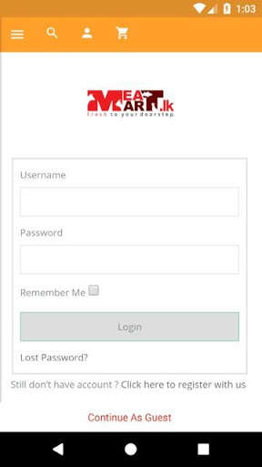 Run android online APK Meatmart.lk from MyAndroid or emulate Meatmart.lk using MyAndroid