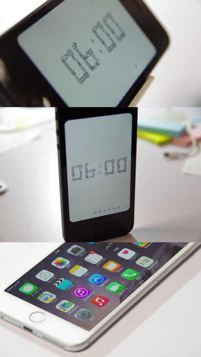 Emulate iPhone app MechaClock using MyAndroid