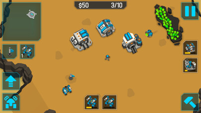 Emulate iPhone app MechCom 3 - 3D RTS using MyAndroid