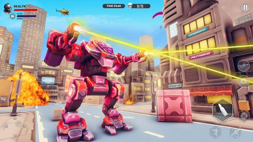 Run android online APK Mech Shooting Arena Robot Game from MyAndroid or emulate Mech Shooting Arena Robot Game using MyAndroid