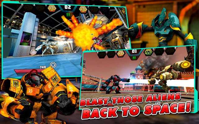 Emulate Android APK Mechs vs Aliens