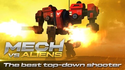 Emulate iPhone app Mech vs Aliens: RPG using MyAndroid