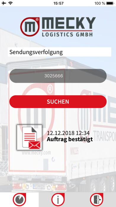 Emulate iPhone app Mecky Logistics using MyAndroid Emulate iPhone app Mecky Logistics using MyAndroid