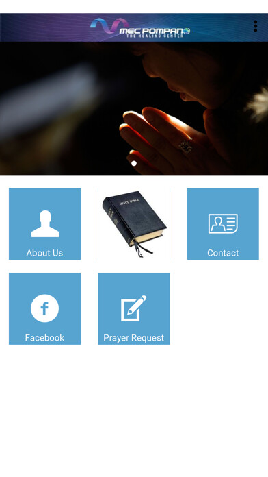Emulate iPhone app MECPompano TheHealingCenter using MyAndroid