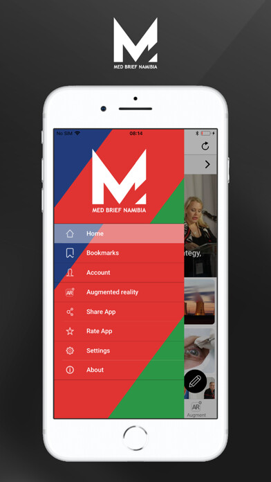 Emulate iPhone app Med Brief Namibia using MyAndroid Emulate iPhone app Med Brief Namibia using MyAndroid
