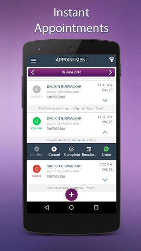 Run android online APK MedDNA - Clinic Management from MyAndroid or emulate MedDNA - Clinic Management using MyAndroid