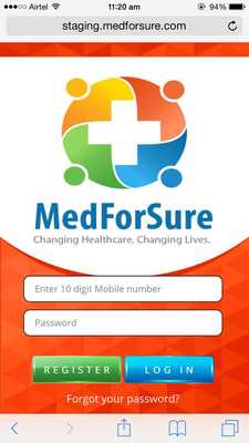 Emulate Android APK MedForSure Emulate Android APK MedForSure