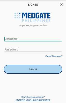 Emulate Android APK Medgate PH