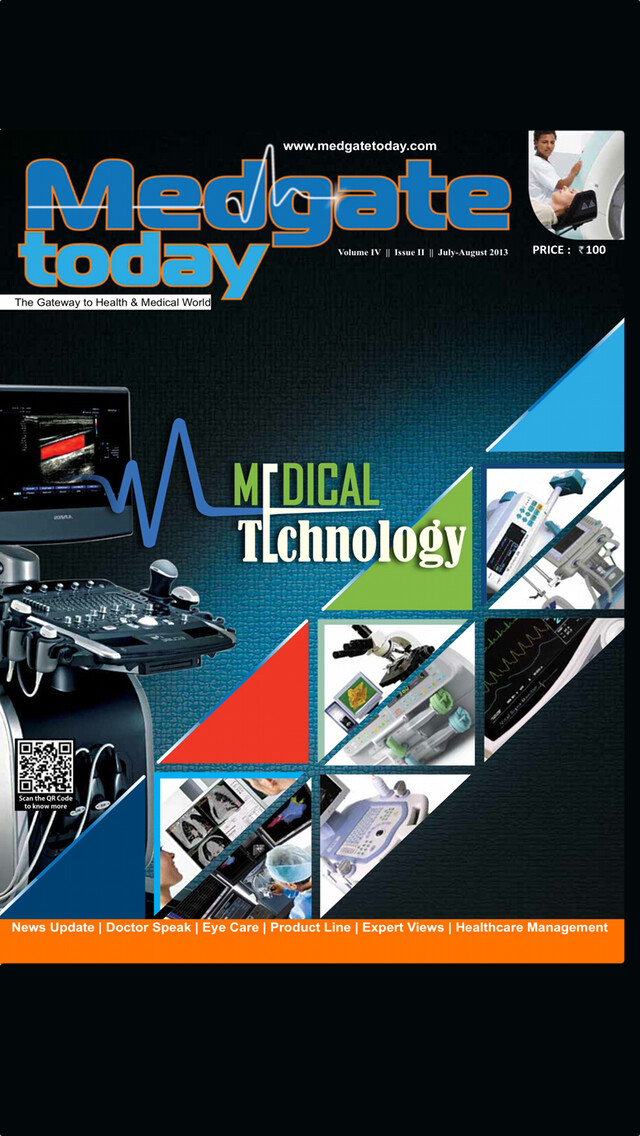 Emulate iPhone app Medgate Today Magazine using MyAndroid