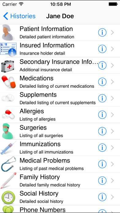 Emulate iPhone app MedHistory using MyAndroid Emulate iPhone app MedHistory using MyAndroid