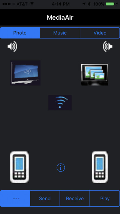 Emulate iPhone app MediaAir using MyAndroid