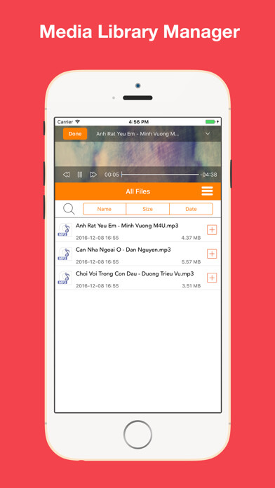 Emulate iPhone app MediaCloud - Get Streaming Music & Video Player using MyAndroid Emulate iPhone app MediaCloud - Get Streaming Music & Video Player using MyAndroid