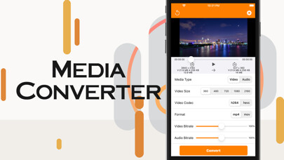 Emulate iPhone app Media Converter - Video&Audio using MyAndroid
