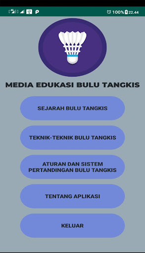 Run android online APK Media Edukasi Bulu Tangkis from MyAndroid or emulate Media Edukasi Bulu Tangkis using MyAndroid