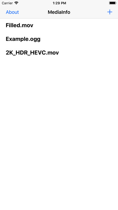 Run android online APK MediaInfo from MyAndroid or emulate MediaInfo using MyAndroid