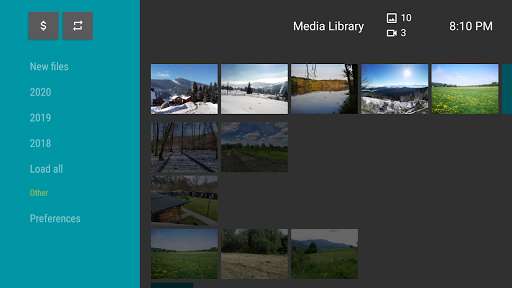 Run android online APK Media Library from MyAndroid or emulate Media Library using MyAndroid