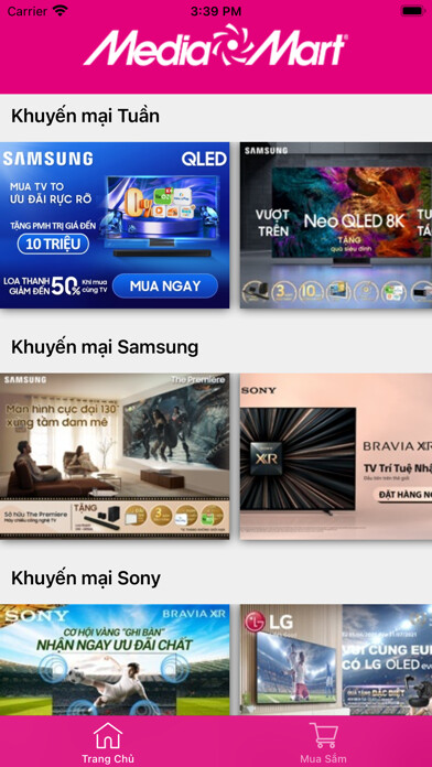 Emulate iPhone app MediaMartVn using MyAndroid Emulate iPhone app MediaMartVn using MyAndroid