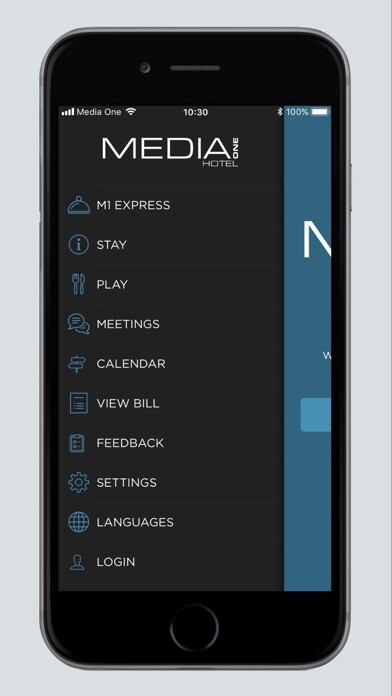 Emulate iPhone app Media One Hotel using MyAndroid