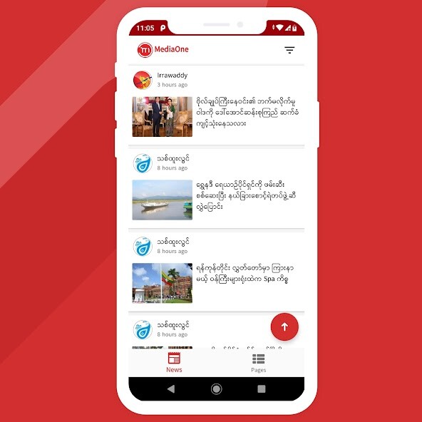 Run android online APK MediaOne - Myanmar News from MyAndroid or emulate MediaOne - Myanmar News using MyAndroid