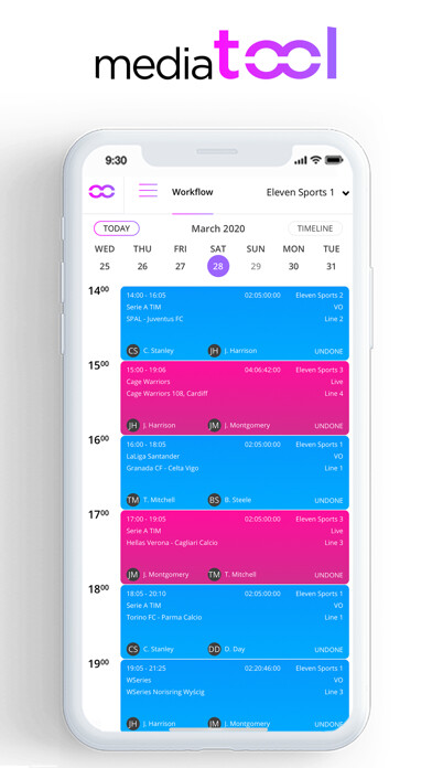 Emulate iPhone app mediaTool broadcast management using MyAndroid Emulate iPhone app mediaTool broadcast management using MyAndroid