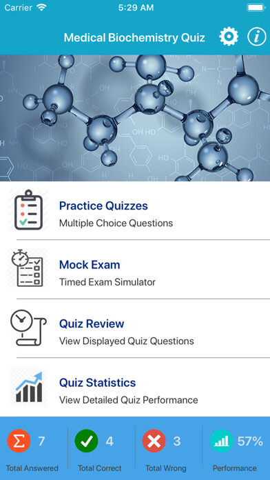 Emulate iPhone app Medical Biochemistry Quiz using MyAndroid Emulate iPhone app Medical Biochemistry Quiz using MyAndroid