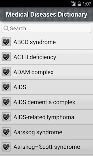 Run android online APK Medical Dictionary : Diseases from MyAndroid or emulate Medical Dictionary : Diseases using MyAndroid Run android online APK Medical Dictionary : Diseases from MyAndroid or emulate Medical Dictionary : Diseases using MyAndroid